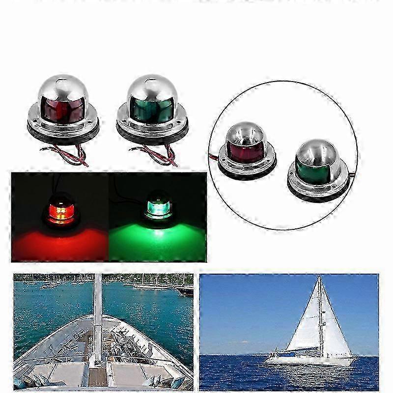 Marine LED Navigation Lights Red Green