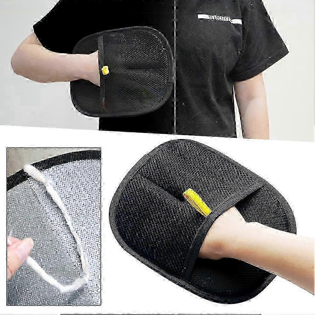 Static-Free Double-Sided Grooming Gloves
