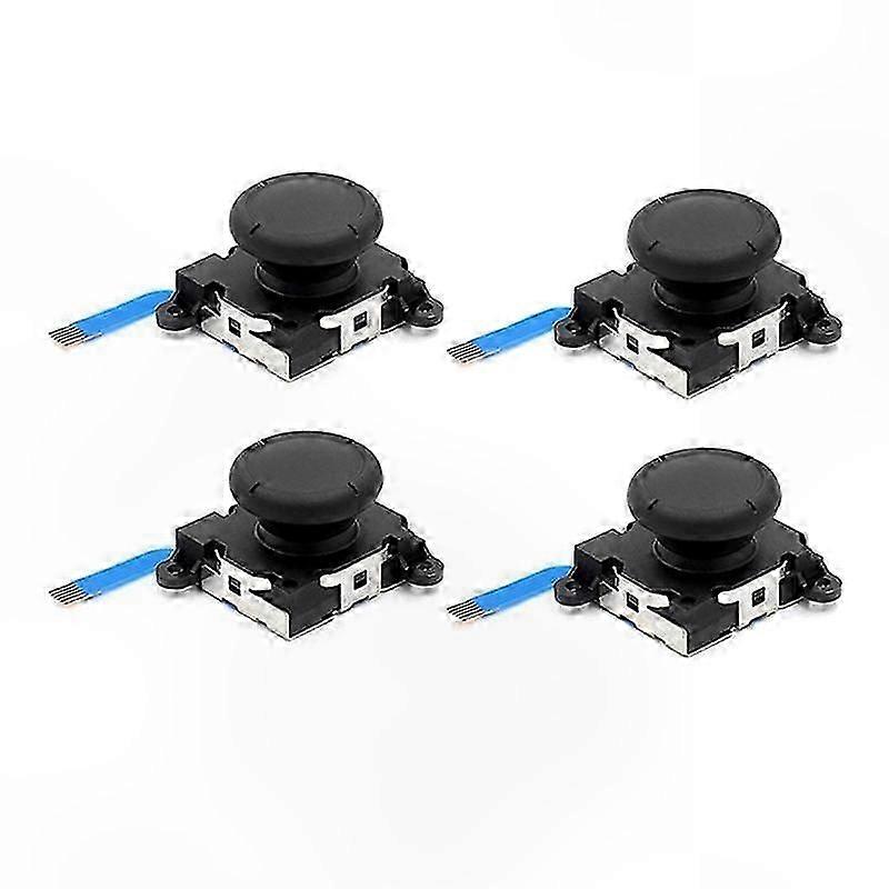 4-Pack Analog Thumb Stick Replacement for Switch Lite and Joycon Controllers