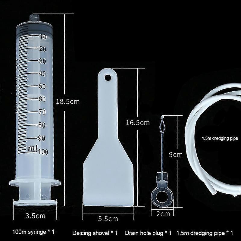 Quick-Clean Fridge Drain Unclog Tool