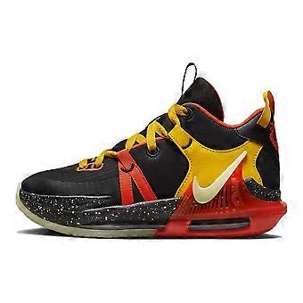 Nike Witness 7 Mid top basketbalschoenen zwart geel unisex DQ8650-001
