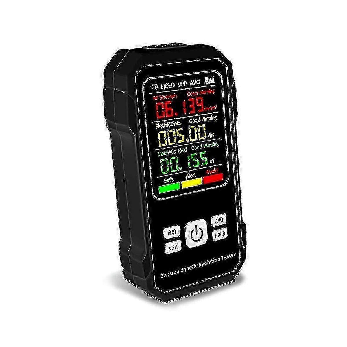 High-Accuracy EMF Radiation Meter with Audible Warning System