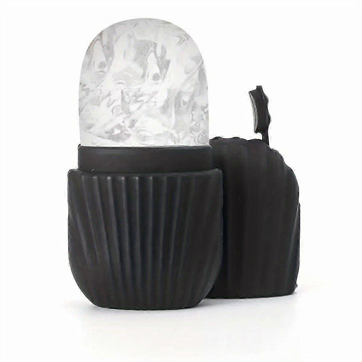 Silicone Ice Roller Grey Marble Texture