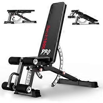 Adjustable Weight Bench, with a 600 kg Capacity, Inclined and Flat Bench for Home Fitness, Multifunctional Training Bench for Bench Press and Strength Training.
