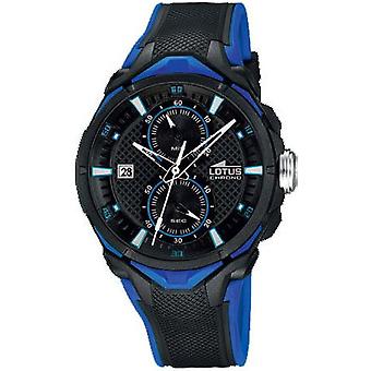 Lotus chrono Quartz Analog Man Watch with Silicone Bracelet L18107/5