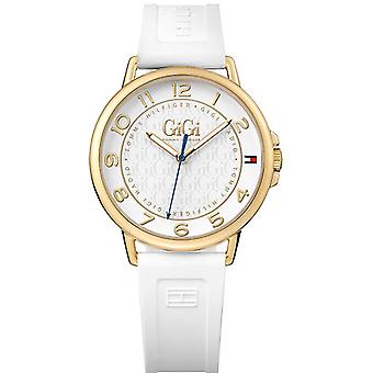 Tommy hilfiger gigi Quartz Analog Woman Watch with Silicone Bracelet 1781724