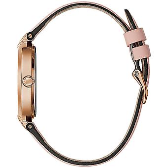 Guess watches ladies g luxe watch for Analog Quartz Woman with Cowhide Bracelet GW0027L2