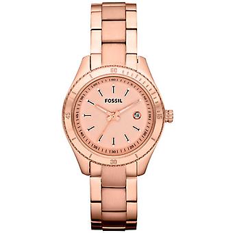 Fossil stella Quartz Analog Women Watch with ES3019 Gold Plated Stainless Steel Bracelet