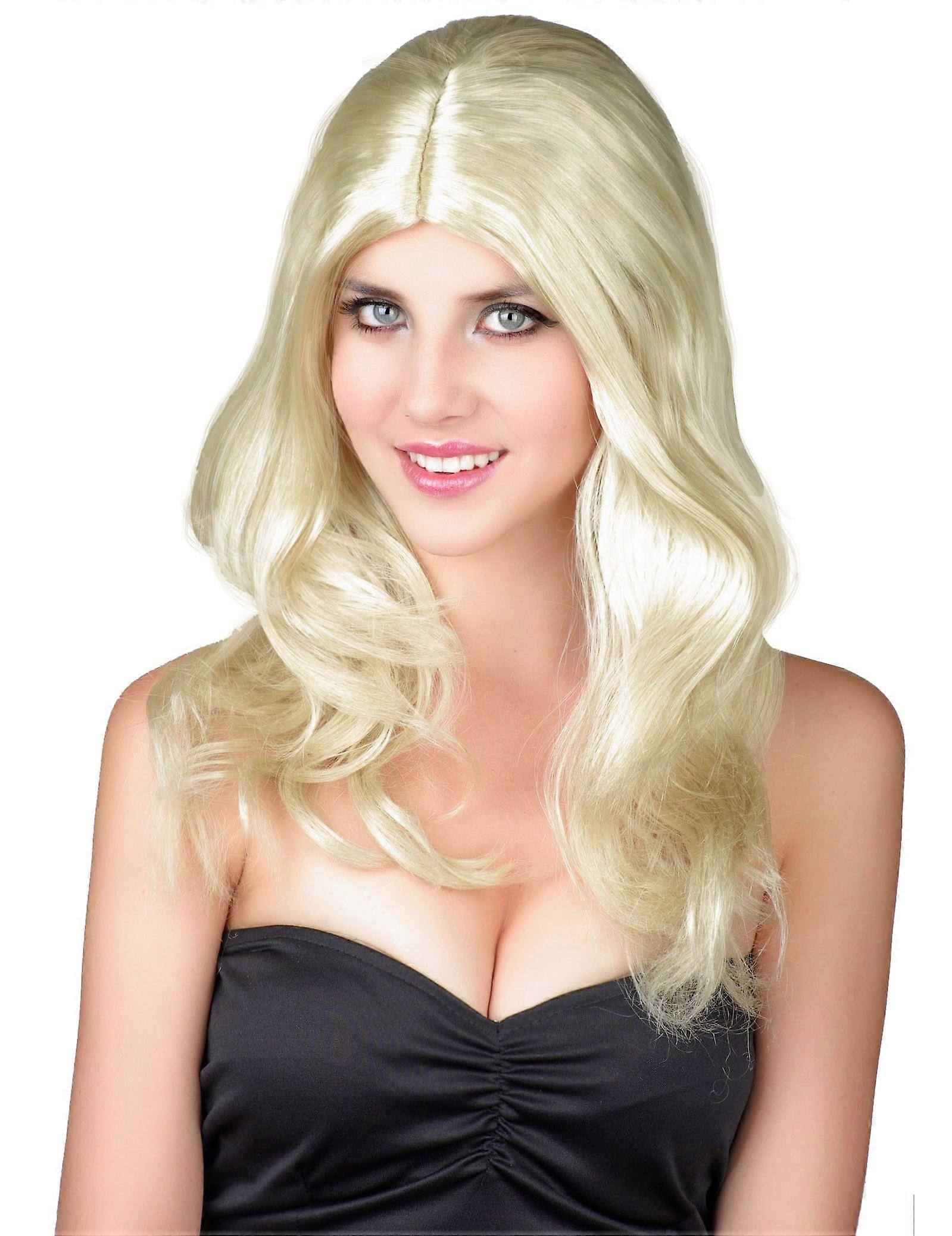 Women's Wavy Blonde Wig