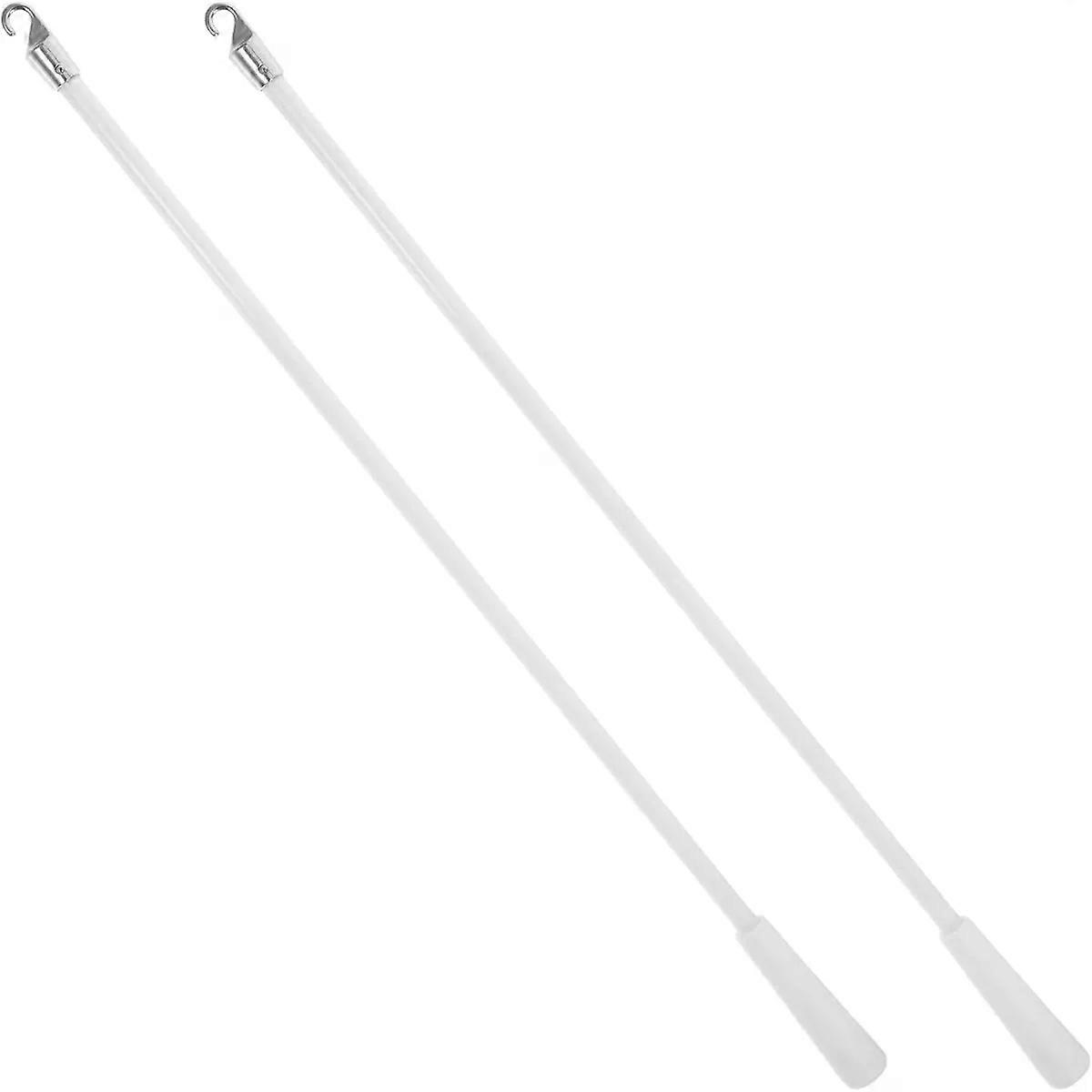 2pcs Window Blind Tilt Rod Hooked Wand Replacement