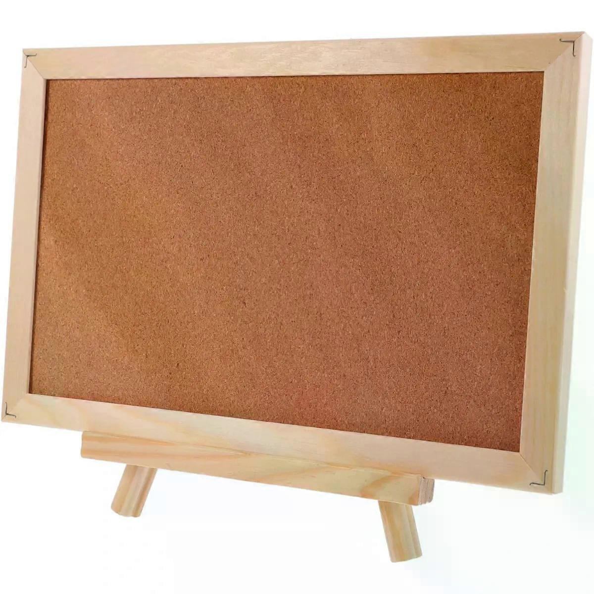 Cork Message Board Pine Pin Board for Home Learning