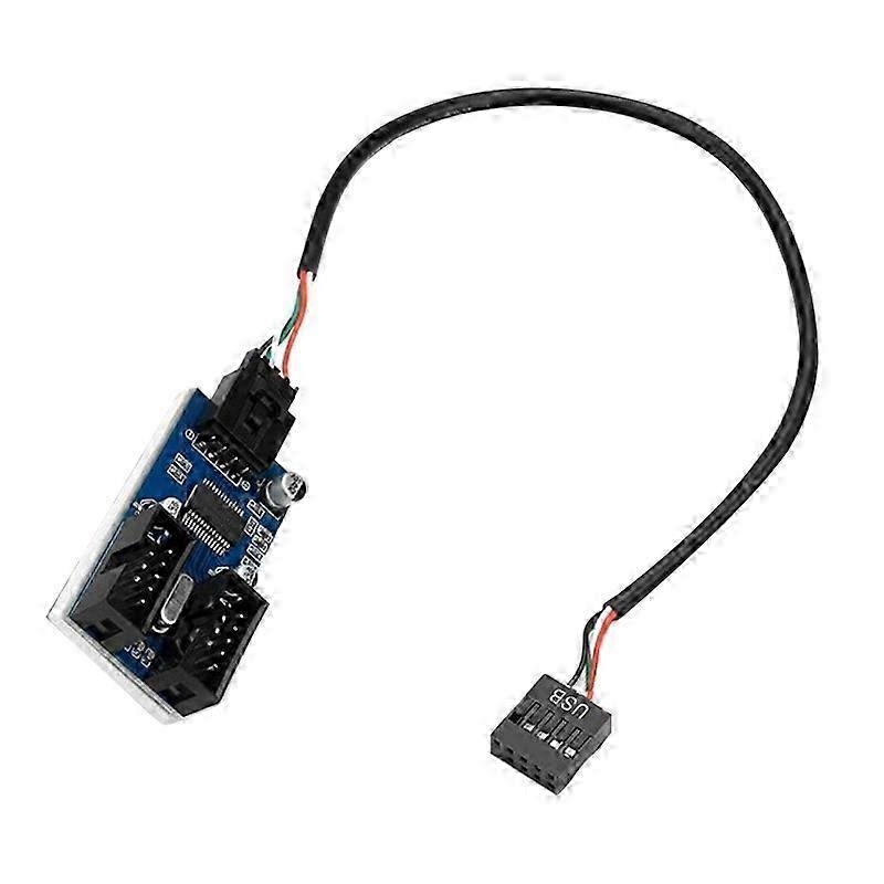 USB2.0 9-Pin Passive Splitter Board