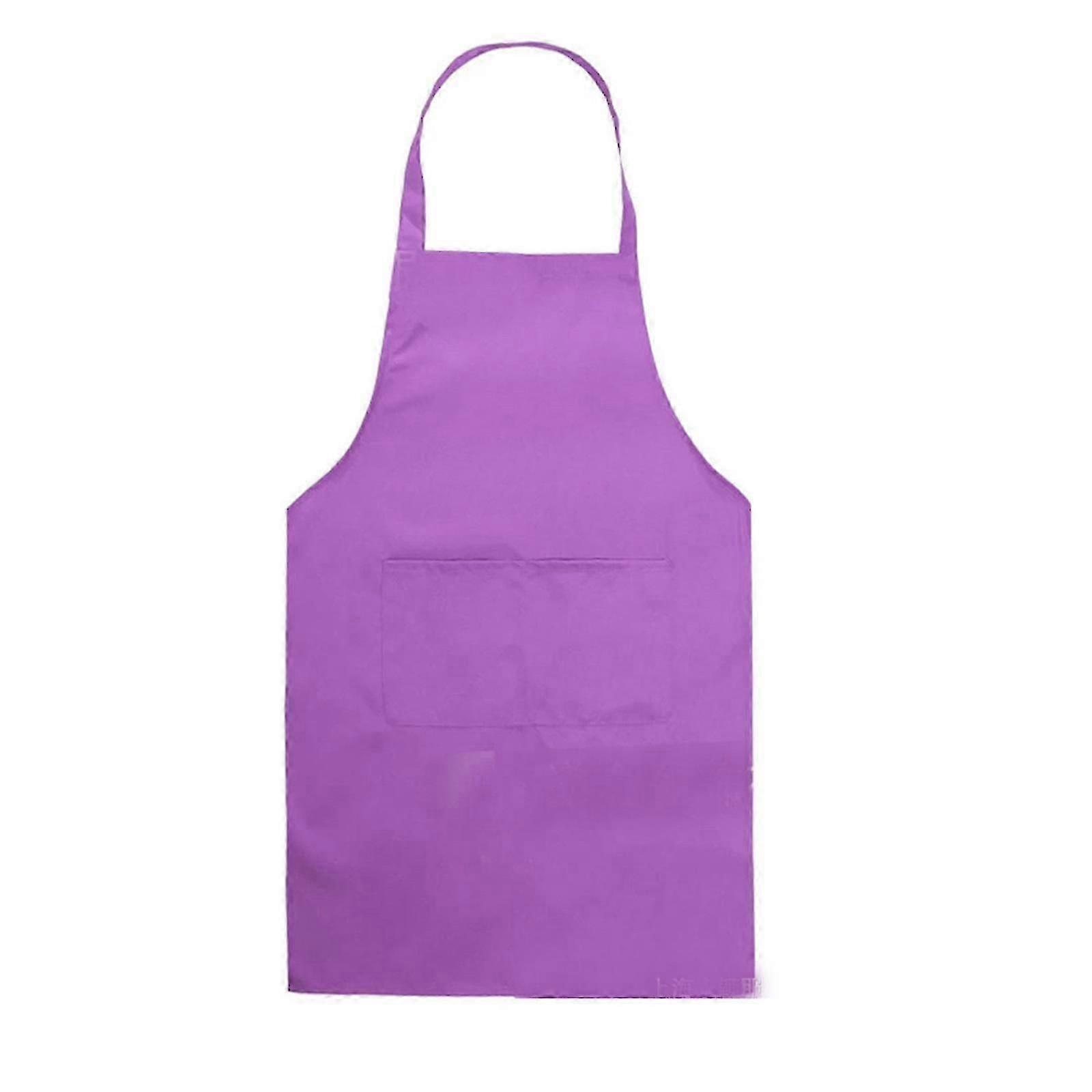 Bib Style Apron With Utility Pockets