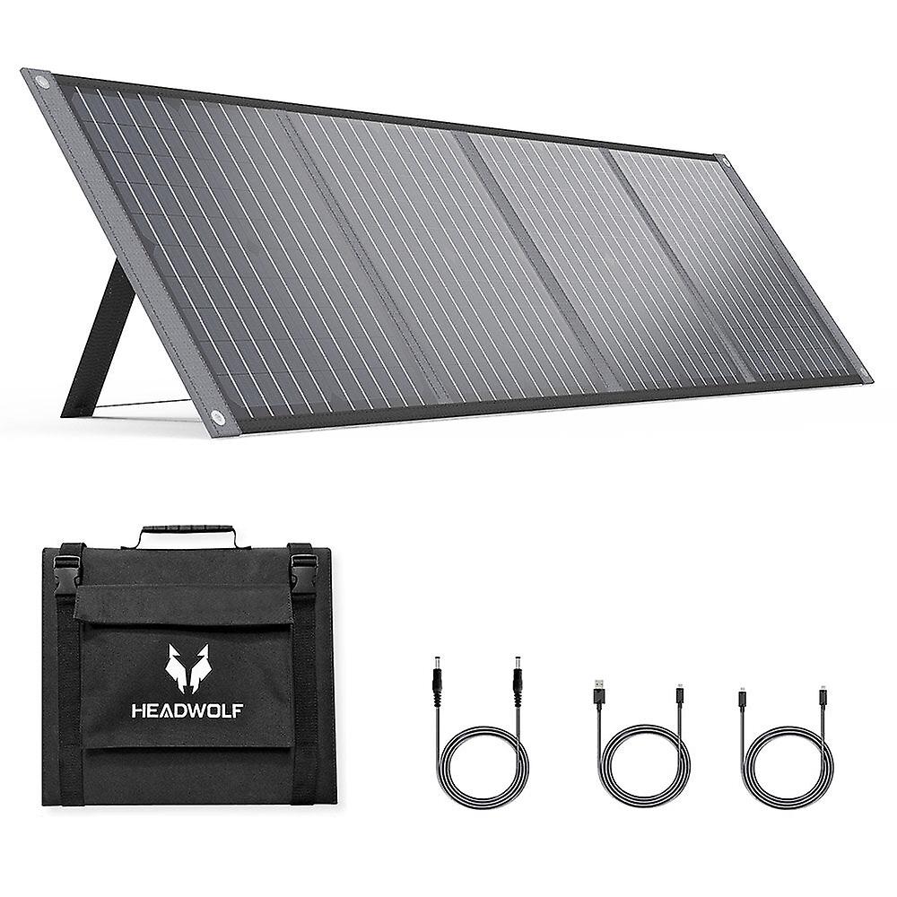 100W 18v Portable Solar Panel Foldable Ip65 Waterproof Solar Panel For Power Station