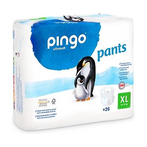 Pingo organic diapers-panties size 6 26 units