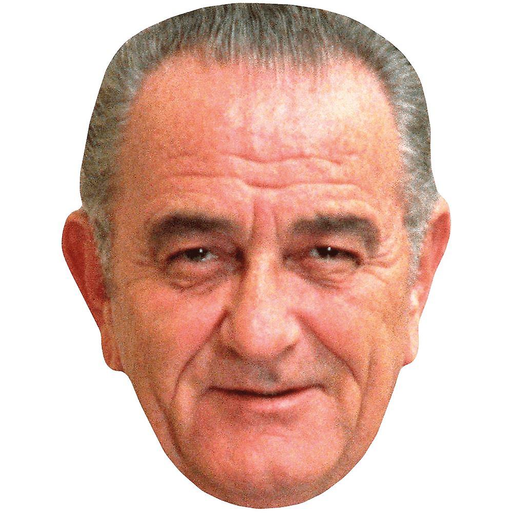Lyndon B Johnson (Smile) Big Head. Larger than life mask.