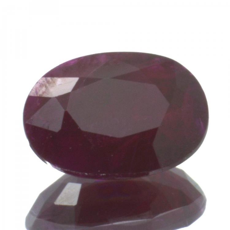 1,88ct Ruby Oval Cut awo36