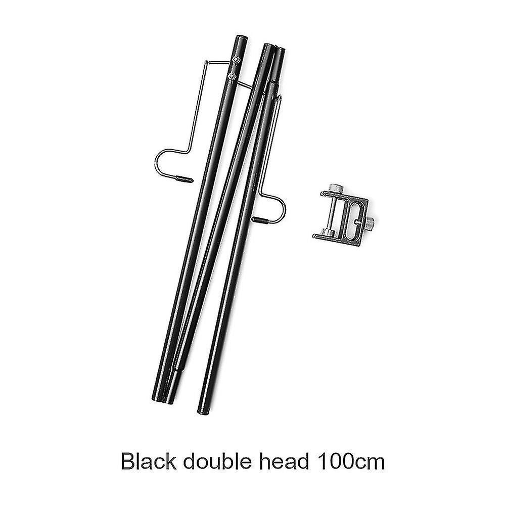 חיצוני חיצוני נייד סגסוגת אלומיניום קמפינג מנורת סוגר וו אחסון שולחן אוהל מחזיק תלוי אור מתקפל פנס תיקון מעמד