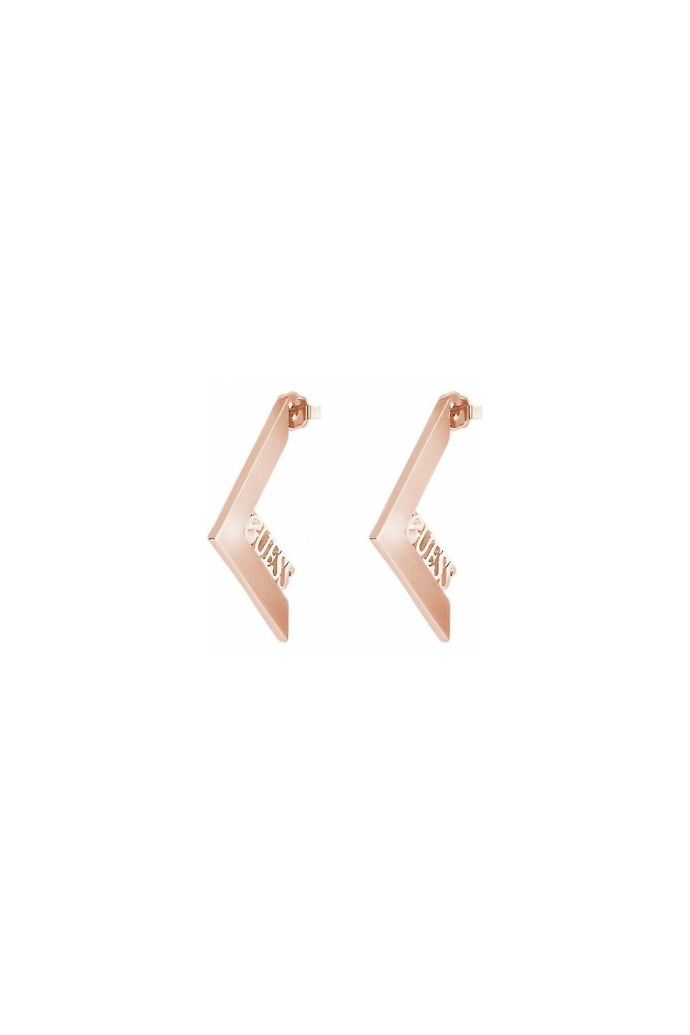 Women's Guess Gold Plated Triometric Earrings UBE82079
