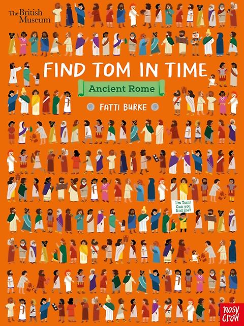 British Museum Find Tom In Time Ancient Rome Paperback Book