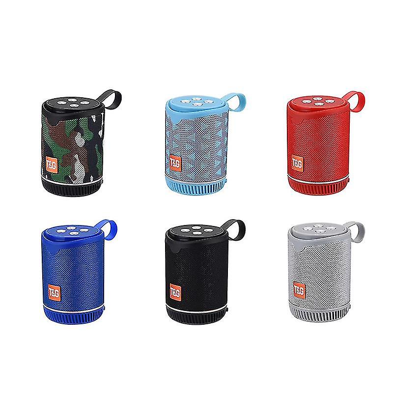 Tws Small Mini Wireless Bluetooth-compatiplespeaker Portable Fm Radio Tf Aux Usb Speakers Subwoofer Music Column
