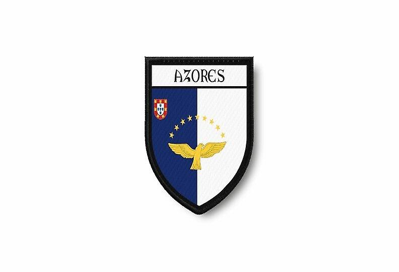 Patch Ecusson Termocollant Edge Brode Flag Prints Acores Portugal