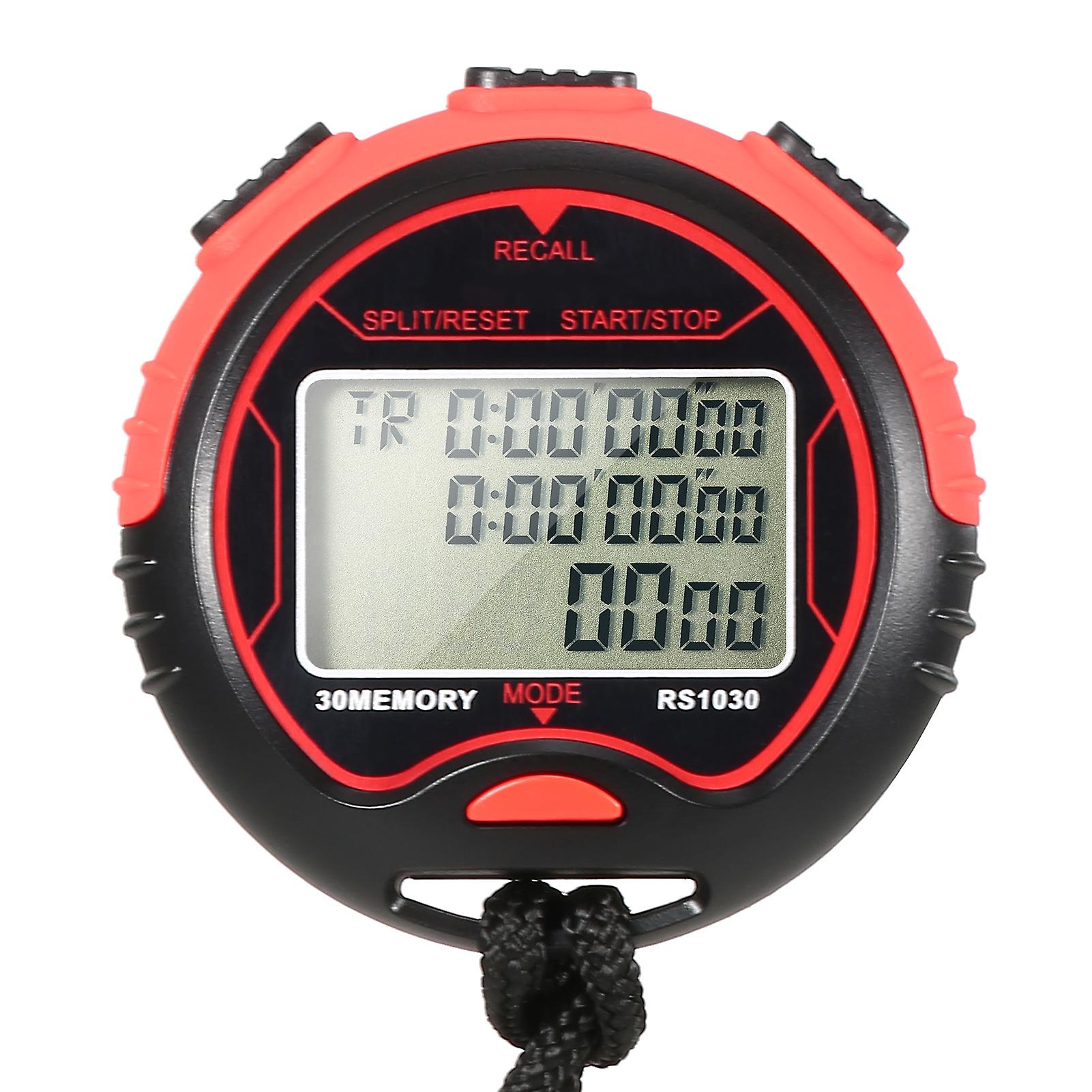 Professional Digital Stopwatch Timer Waterproof Digital Handheld Lcd Timer