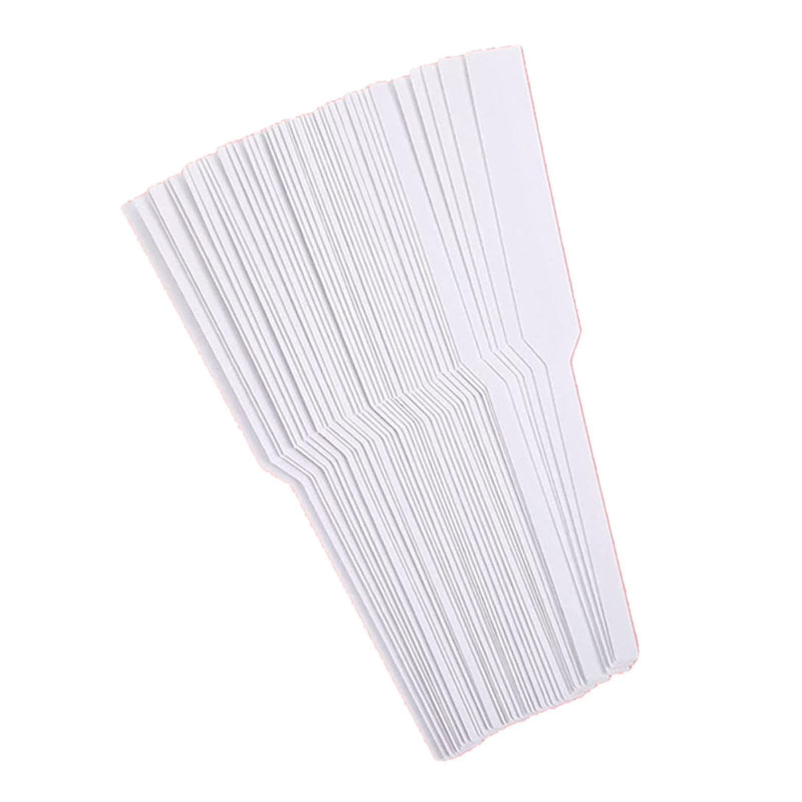 Disposable Perfume Test Strips 100pcs/set White Perfume Blotter Essential Oils Paper For Aromatherapy Testing Fragrance Scents