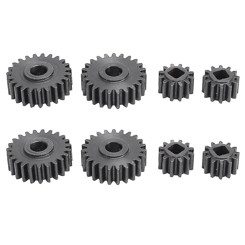 8pcs Ar45 F9 Portal Axle Portal Ar Set 23t/12t For Axial Scx10 Iii Capra 1/10 Rc Crawler Car Upgr