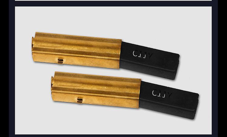 Ruilogod 2 Pcs Motor Brushes – Replacement Carbon Brushes 20mm X 5.5mm X 7mm For Power Tools