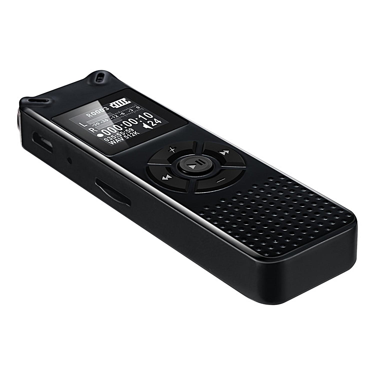 8GB Digital Voice Recorder Voice Activated Audio Recording with Playback MP3 Music Player 572hrs Rec