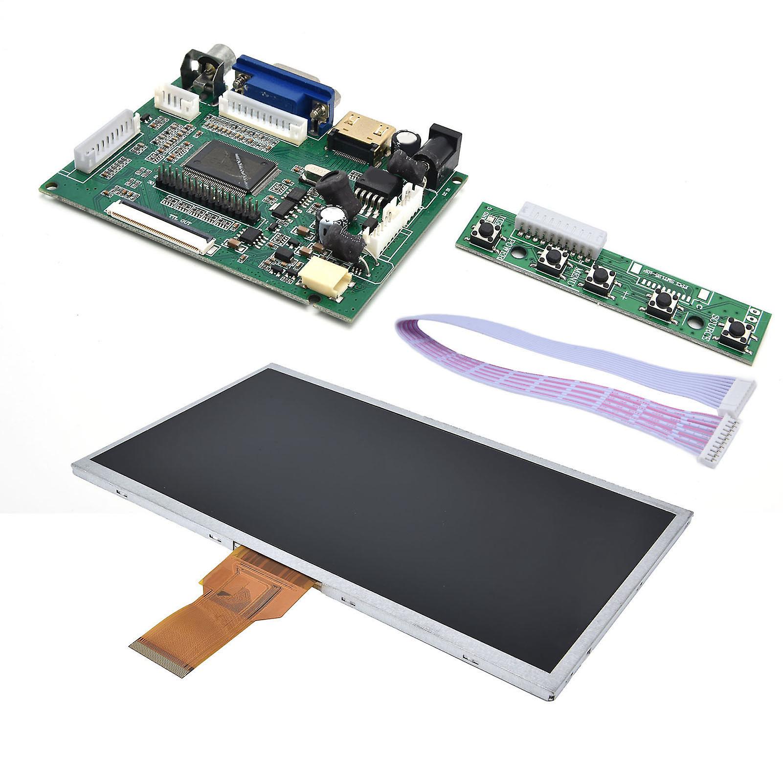 LCD Display Screen Module 10in TFT High Definition Multimedia Interface for Raspberry Pi(Screen Control Panel )