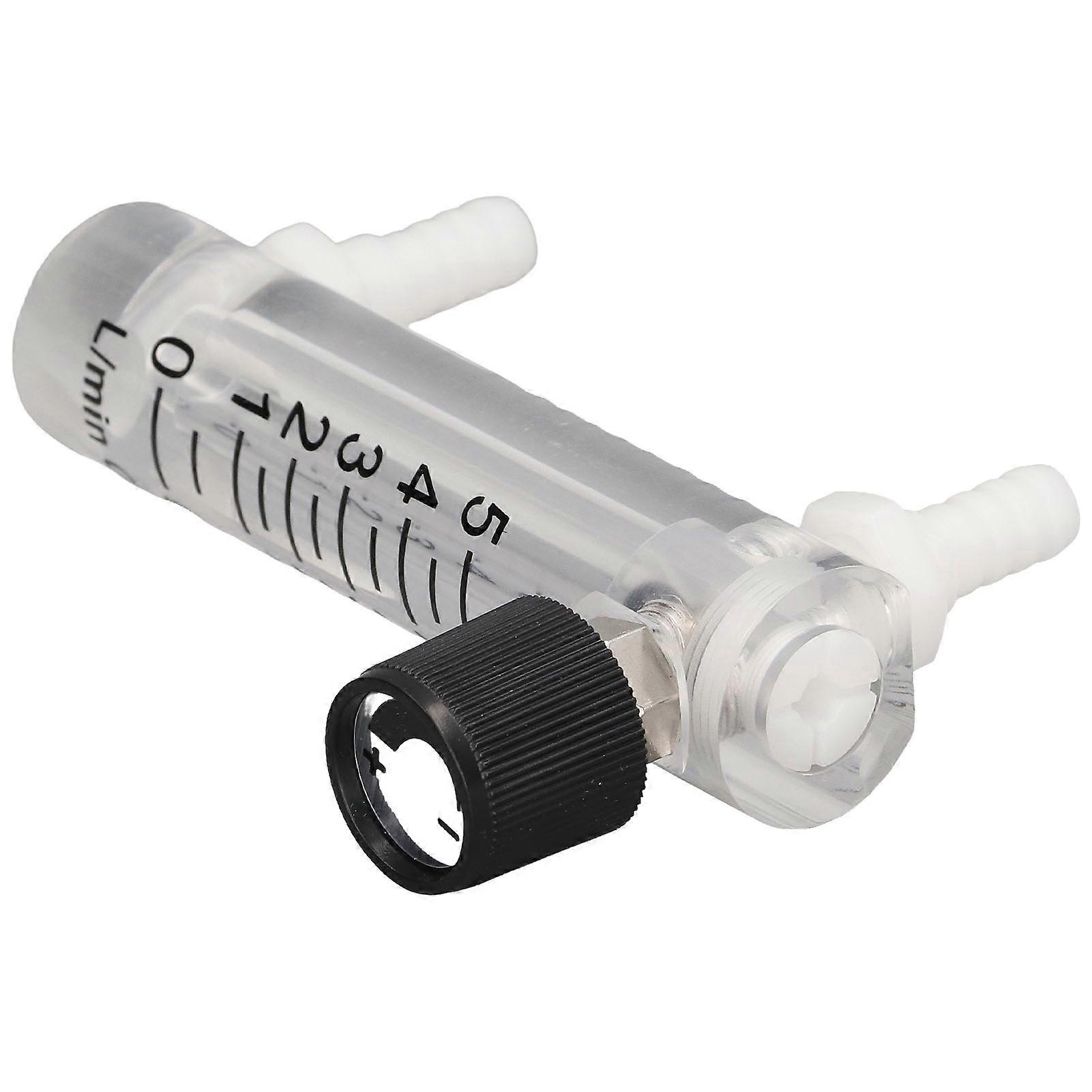 0‑5LPM Adjustable Air Flow Meter High Accuracy Flowmeter with Scales Panel Mount Type