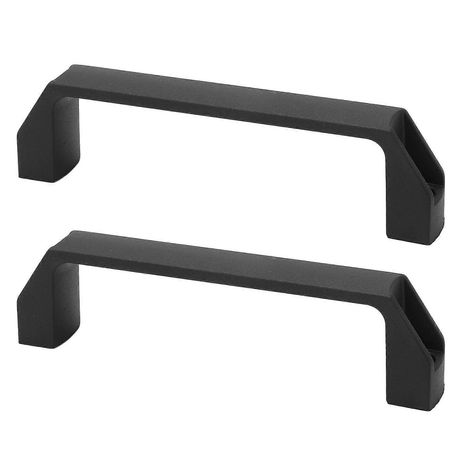 2Pcs Door Handle Pull Bar 180mm Hole Spacing Nylon Accessory Set Kit for Cabinet 