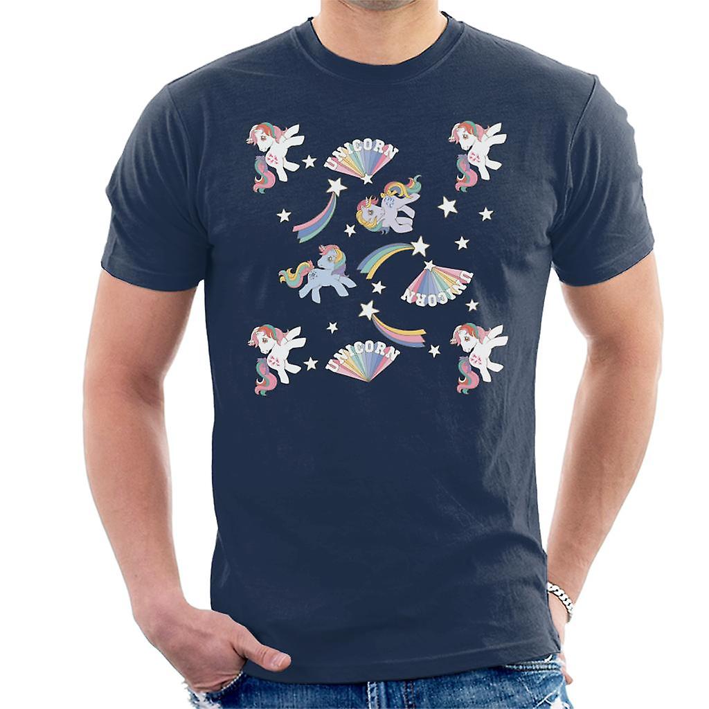 My Little Pony Unicorn Pattern Men's T-Shirt