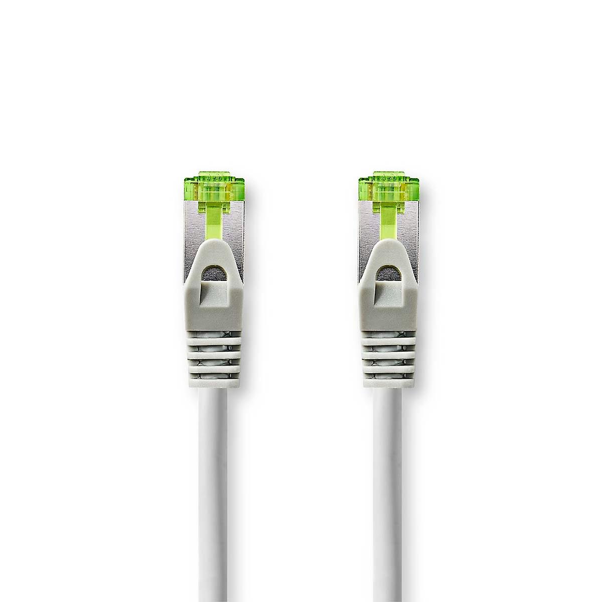 CAT7ネットワークケーブル |S/FTP |RJ45 オス |RJ45 オス |5.00メートル|スナッグレス |ラウンド |LSZHの |グレー |箱