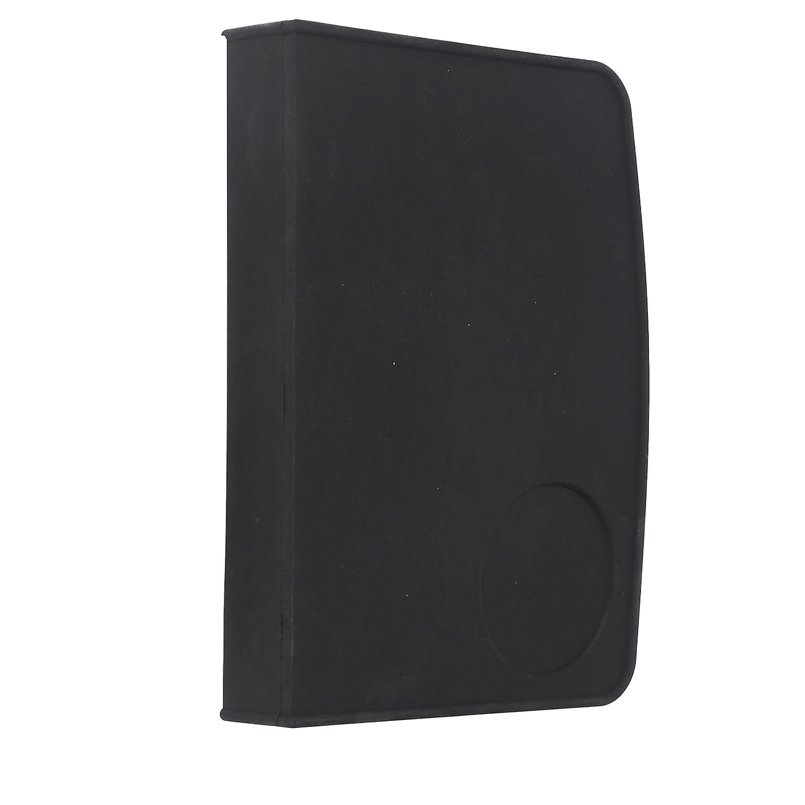 حصيرة العبث القهوة سيليكون الأسود المضادة للانزلاق القهوة الحشو حامل الوسادة لمقهى المنزل 