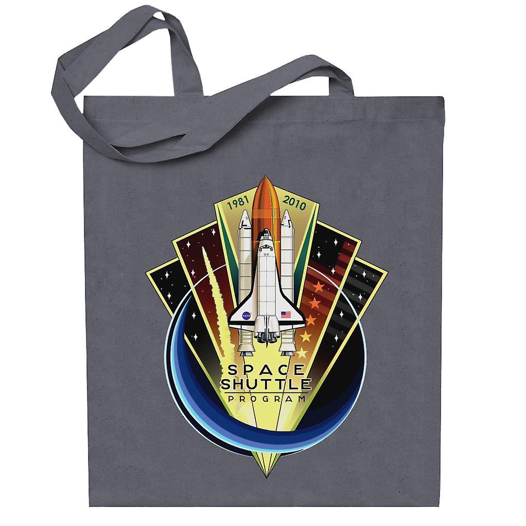 NASA Shuttle Program Commemorative Emblem Totebag