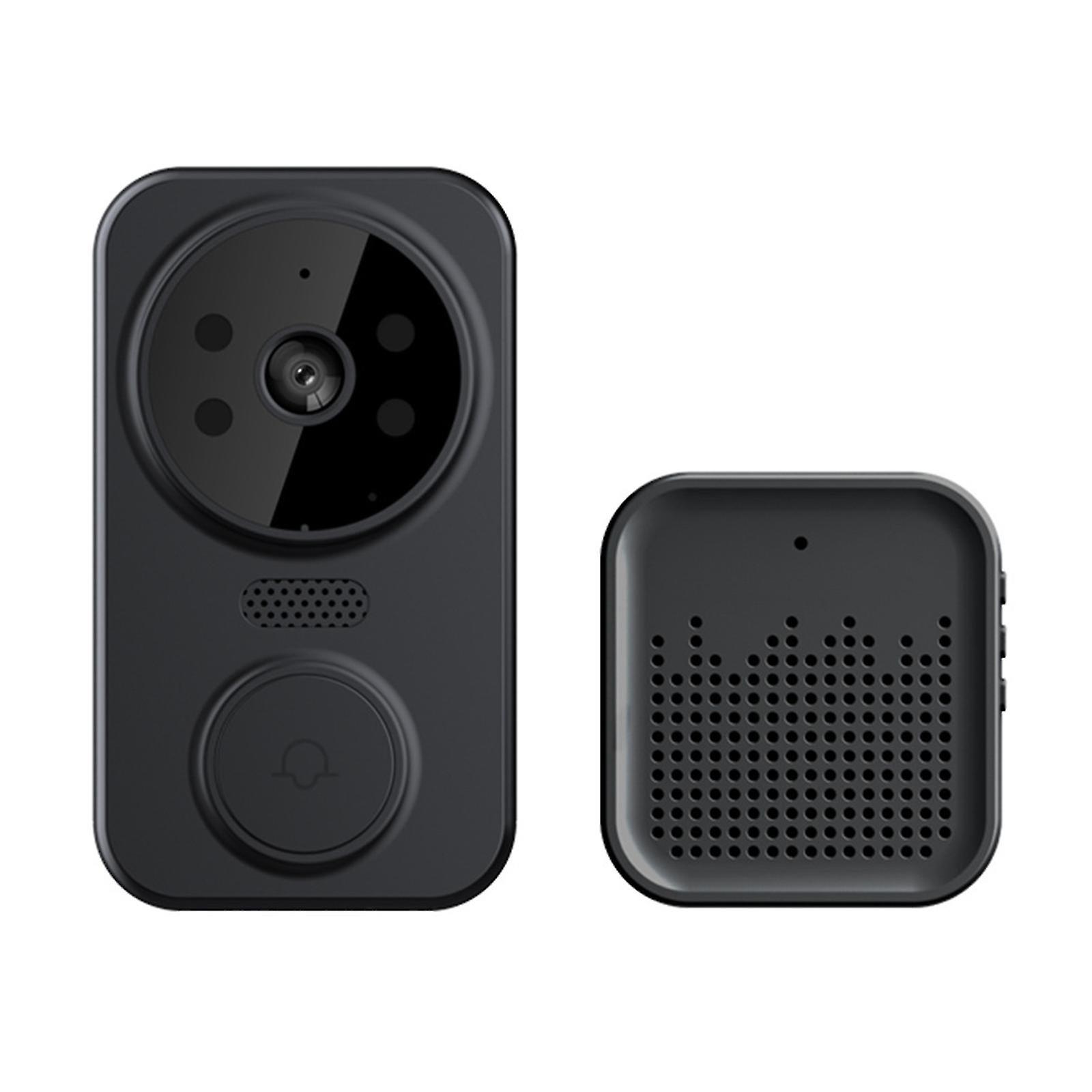 Video Doorbell Wireless, Smart Wireless Remote Doorbell Intelligent Visual Doorbell Home Intercom Hd Night Visions Wifi Security Door For Home