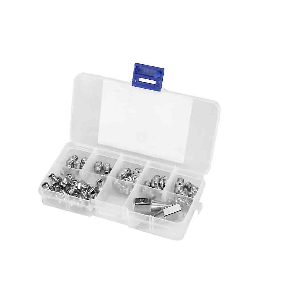 Metal Replaceable Grease Fitting Adapter Set Suitable for Mechanical Lubrication and Accessories
