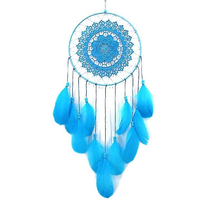 India Style Dreamcatcher Handmade Dream Catcher Net With Feathers Floating Gift For Home Car Decora