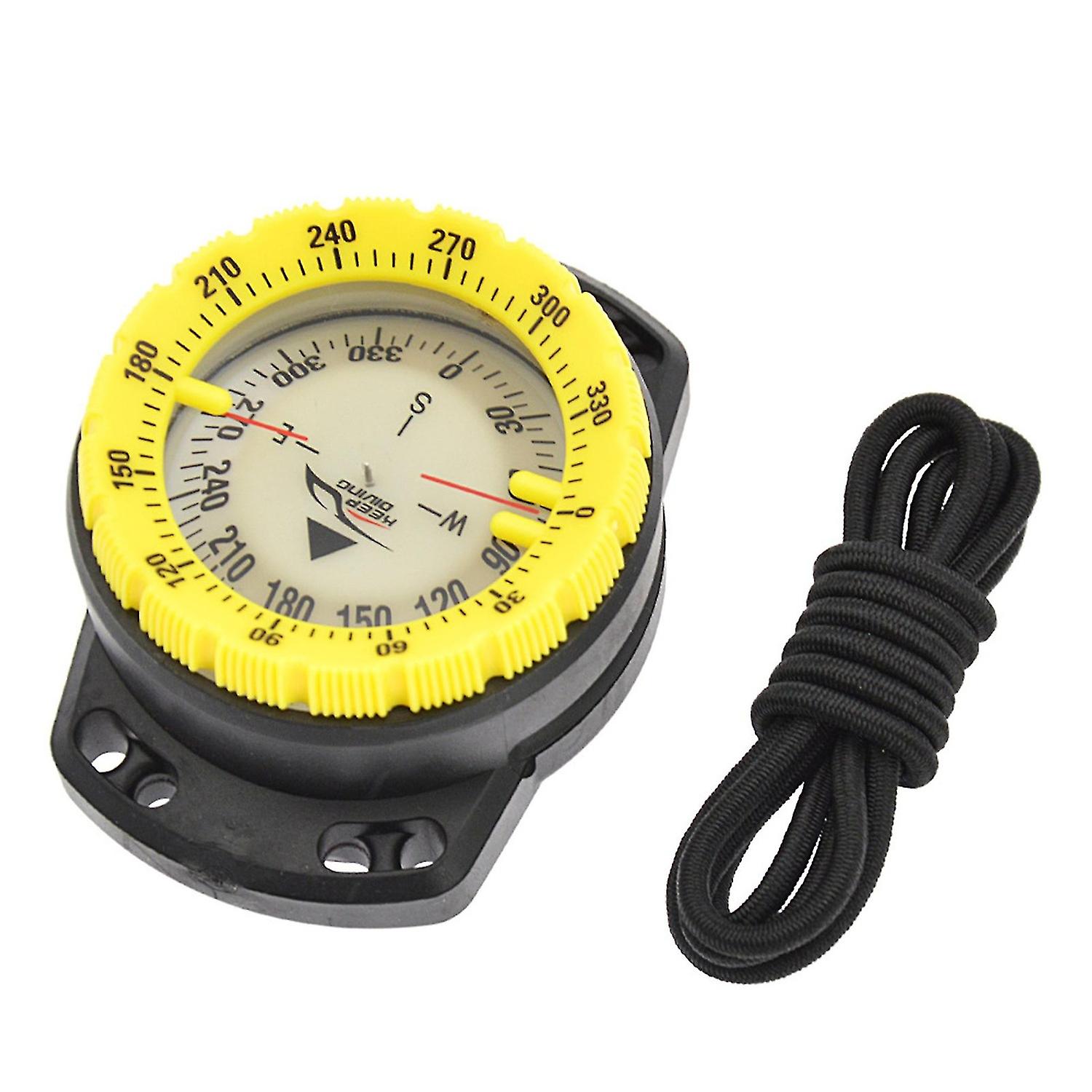 CP-992 Portable Diving Navigation Compass Triangle Pointer Convenient Reading Compact Reliable Compa
