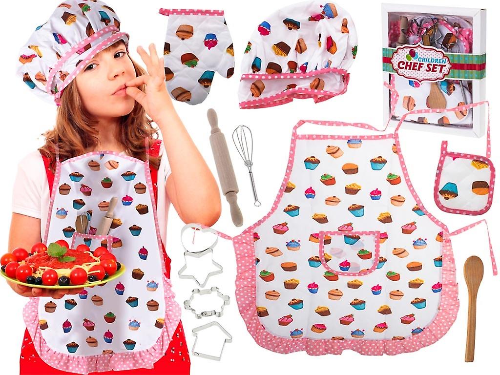 Cooking Apron Kitchen Set + Accessories