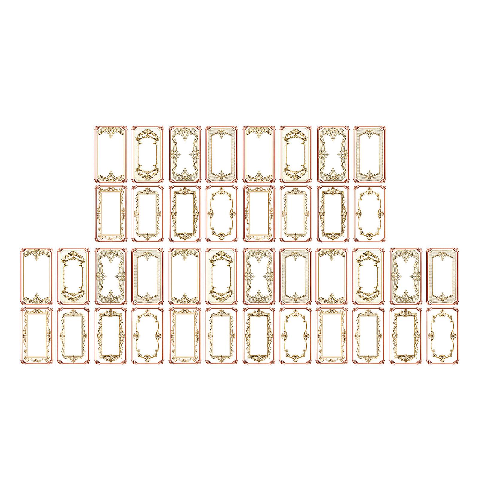 Scrapbook Sticky Notes Multipurpose Exquisite Decorative Sticky Paper Notepads for DIY Crafts Type 1