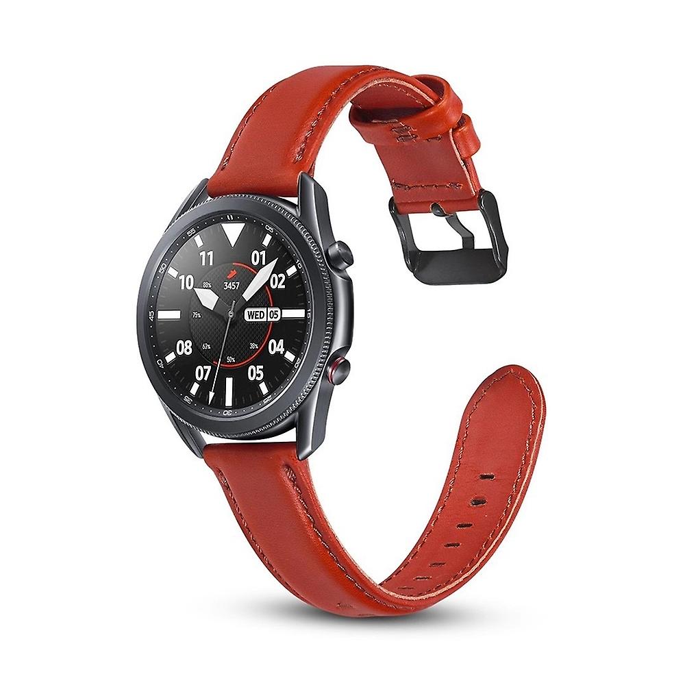 For Samsung Galaxy Watch 3 45mm Flat Texture Strap