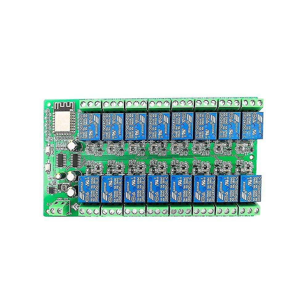 Esp8266 Wifi 16 Chl Relay Module Esp-12f Board , 16 Way Relay Module, Mode 1