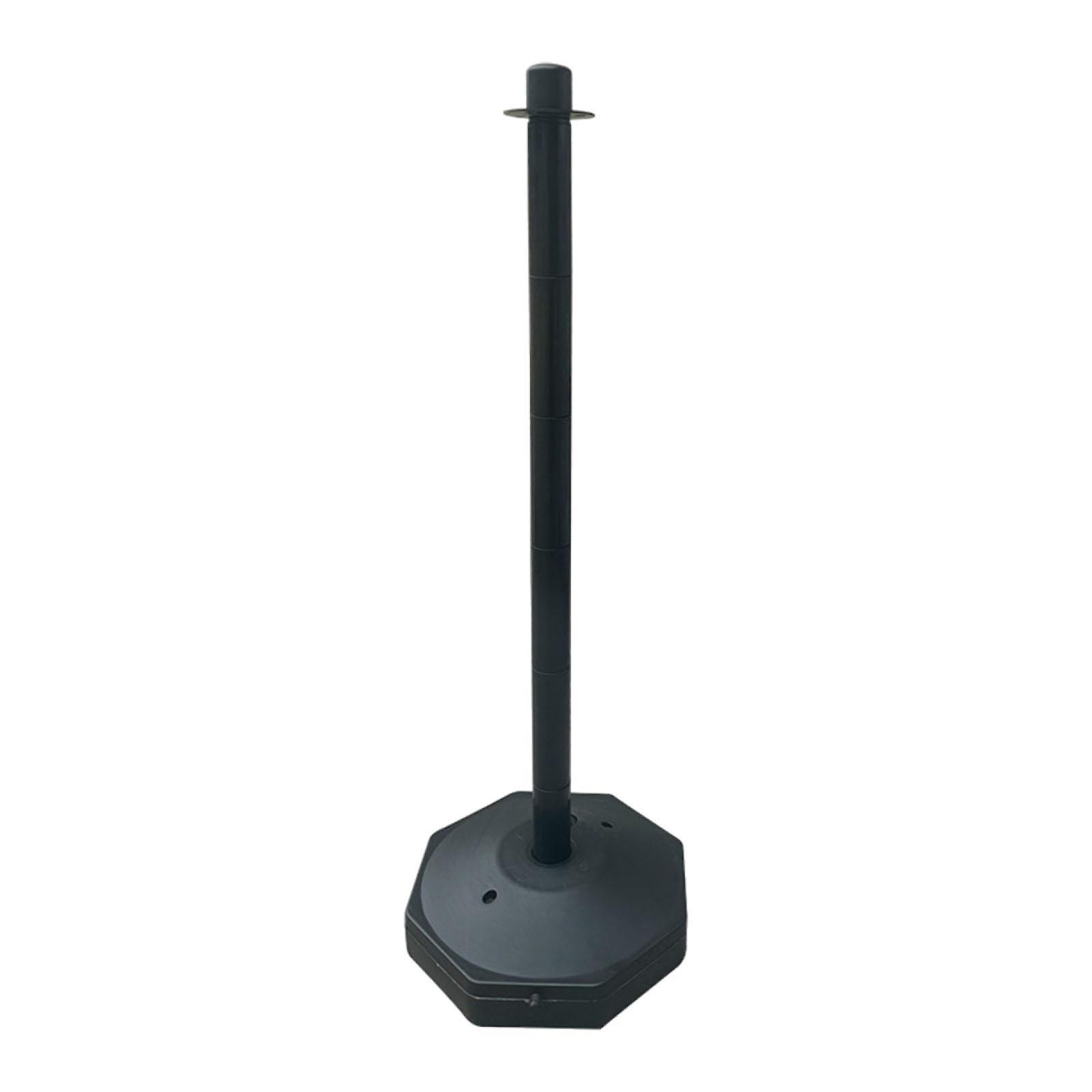 33inch Traffic Post Cone Parking Post with Fillable Base for Traffic Caution Black
