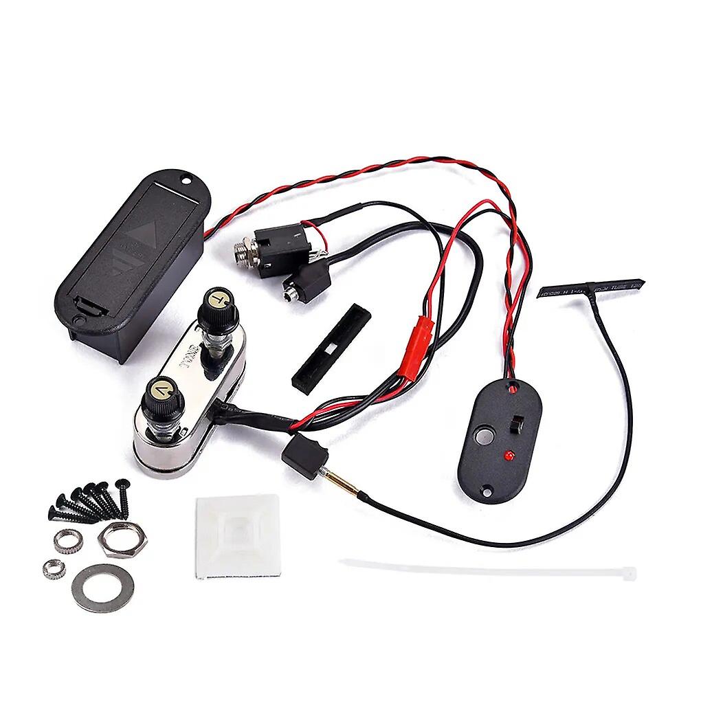 Electric Violin Bridge Pickup Amplifier 4/4 Violins String Tone Volume Modify Replacement Parts Music Playing For Performance