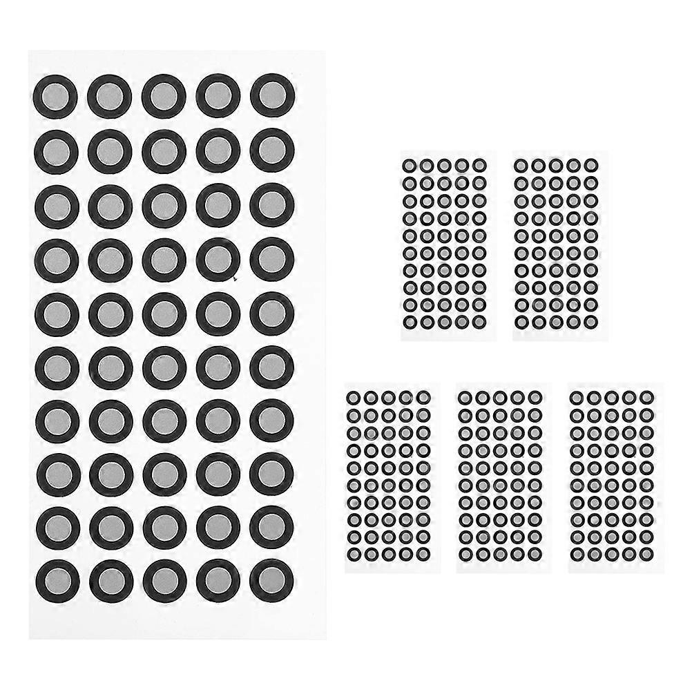 6 Sheets Marking Stickers Reference Marking Points Markers 3D Scanning Reflection Markers