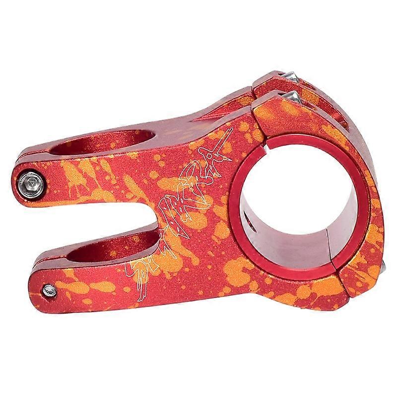 Unbrand SHIKRA Potence VTT Potence Downhill colorée Ultra-légère Rouge doré 31.8*50MM